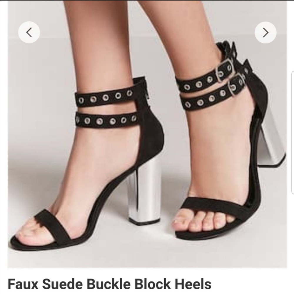 Black heels